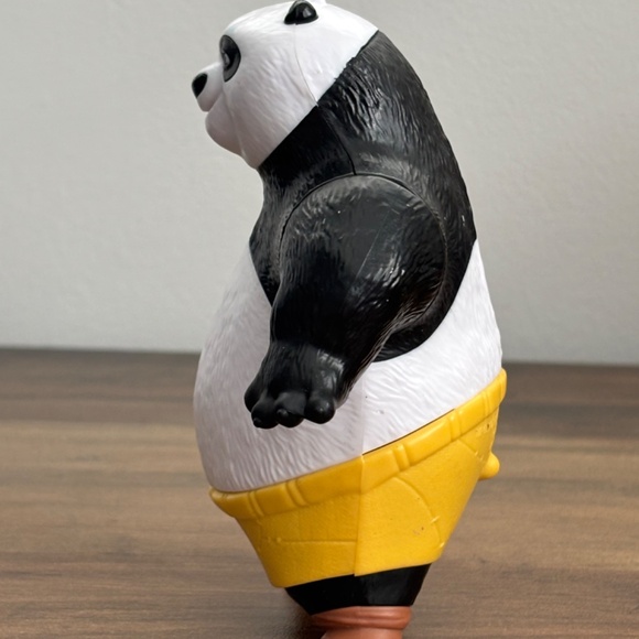 KUNG FU PANDA 4 PO Burger King Meal Action Figure Posable Toy 2024 Cake Topper - Picture 6 of 7